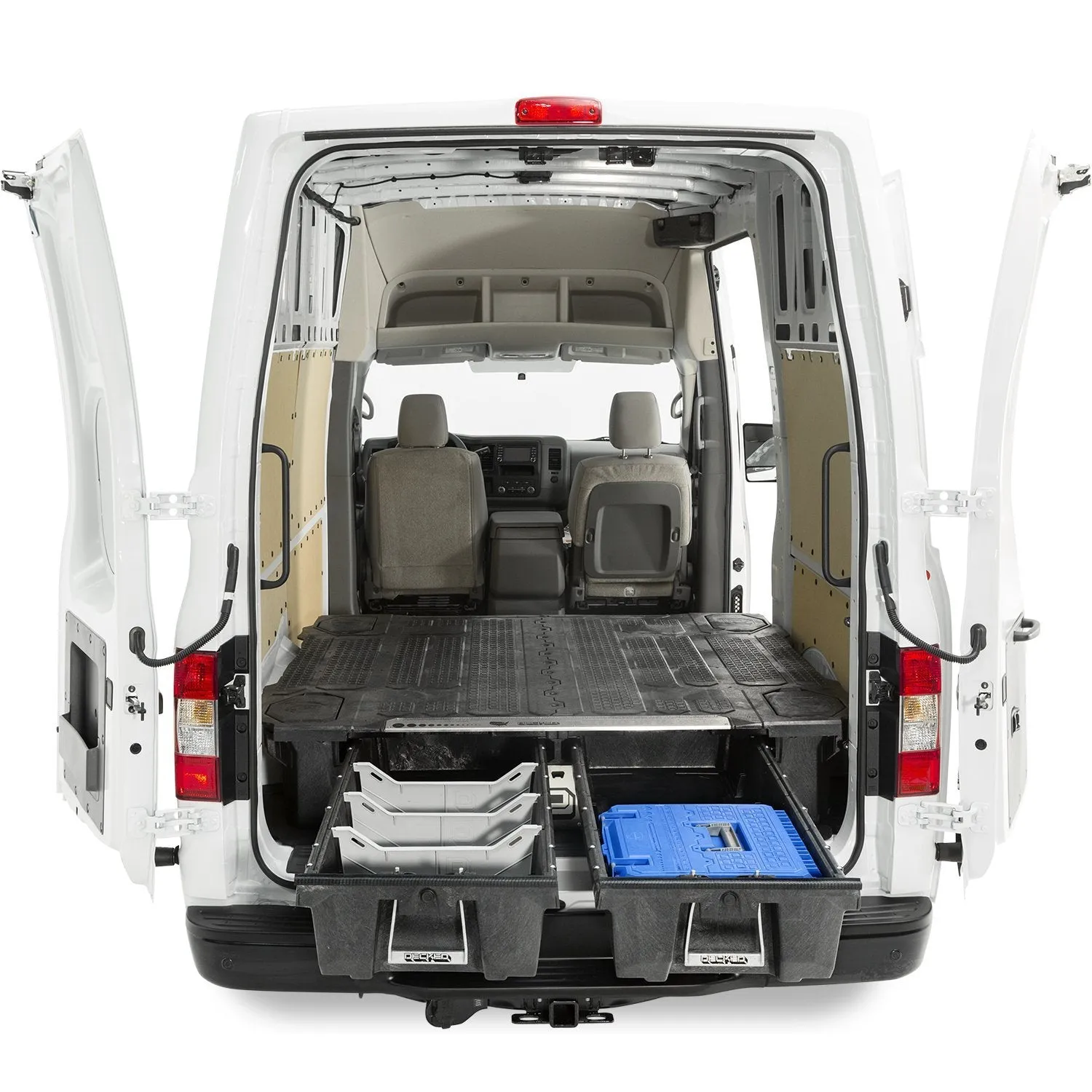 Decked Drawer System For Nissan NV Cargo Van 2014