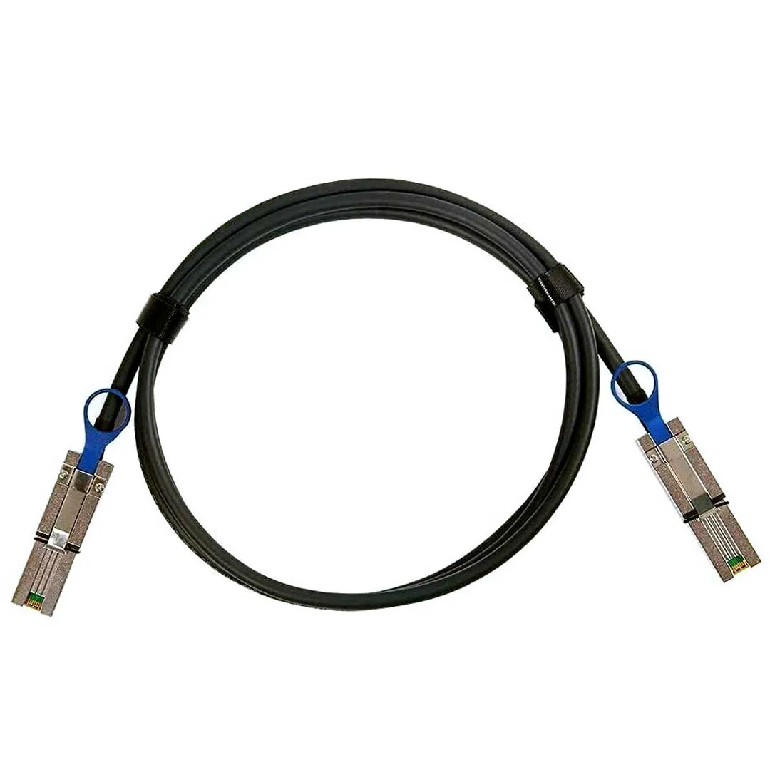 Dell 5M (16.4ft) 6Gb Mini-SAS to Mini-SAS (SFF-8088 to SFF-8088) Data Cable