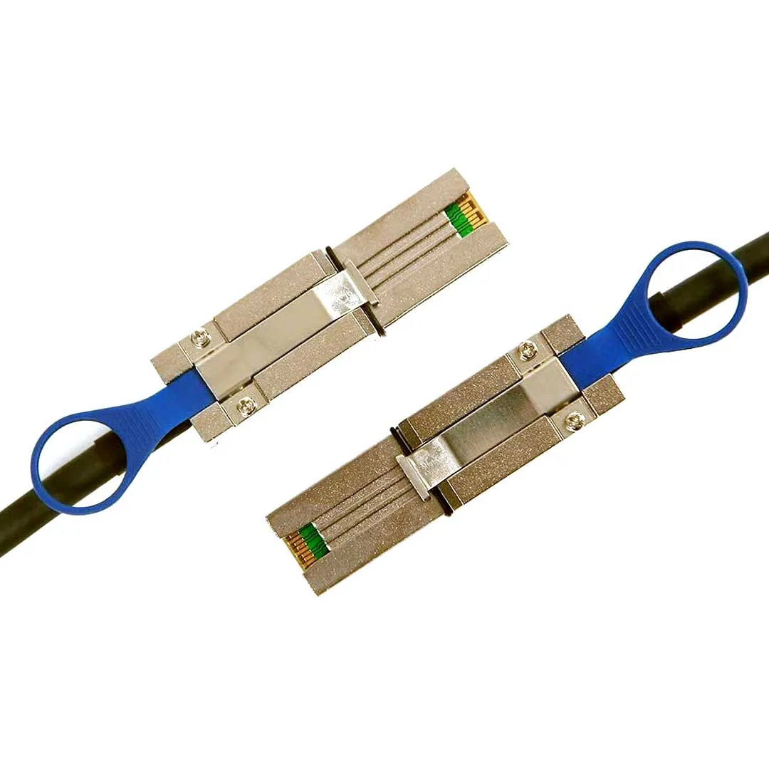 Dell 5M (16.4ft) 6Gb Mini-SAS to Mini-SAS (SFF-8088 to SFF-8088) Data Cable