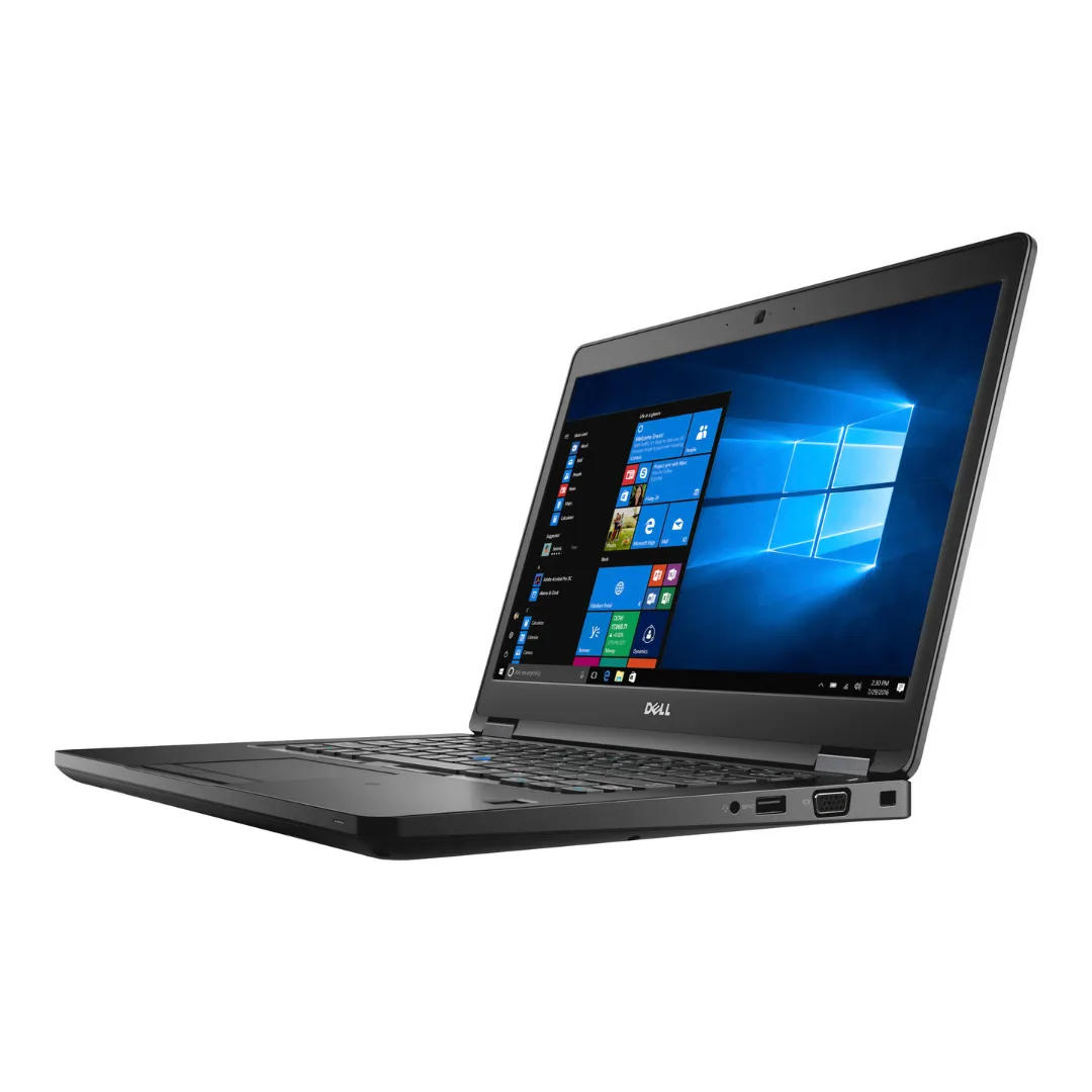 Dell Latitude 5480, 14", Intel Core i7-6600U, 2.60GHz, 8GB RAM, 512GB SSD, Windows 10 Pro - Grade A Refurbished