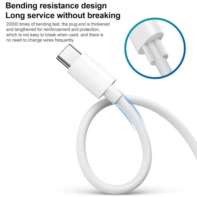 Dual USB Type-C Rapid Charge Data Cable for Laptops