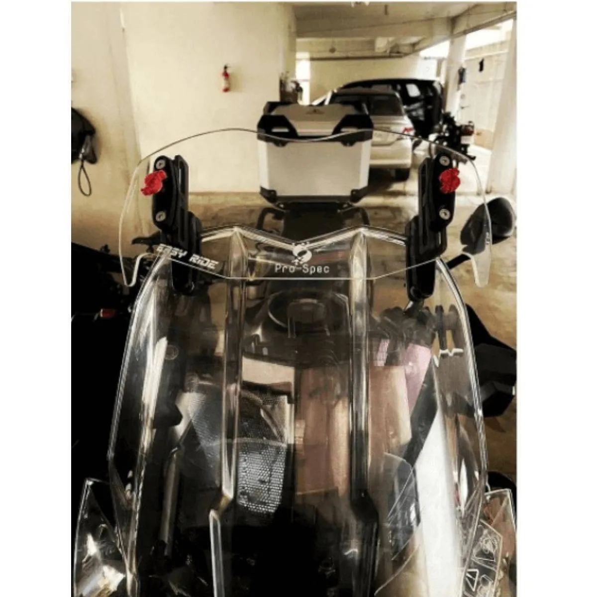 Easy Ride Clip-On Windshield Extender for Triumph