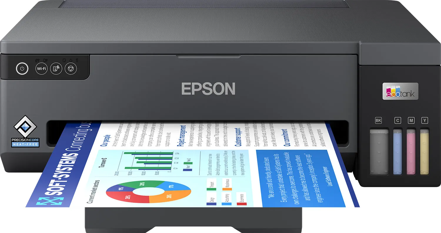 Epson Ecotank Et-14100 - Printer - Colour - Ink-Jet - Its - A3 - 4800 X 1200 Dpi - Up To 15 Ppm (Mono) / Up To 8 Ppm (Co