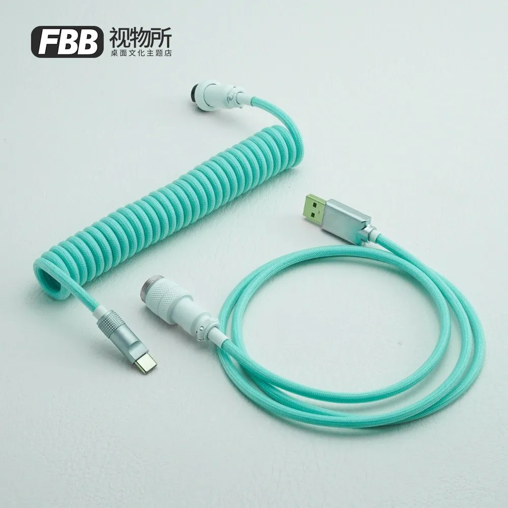 FBB GMK Custom Coiled Type-C Cable