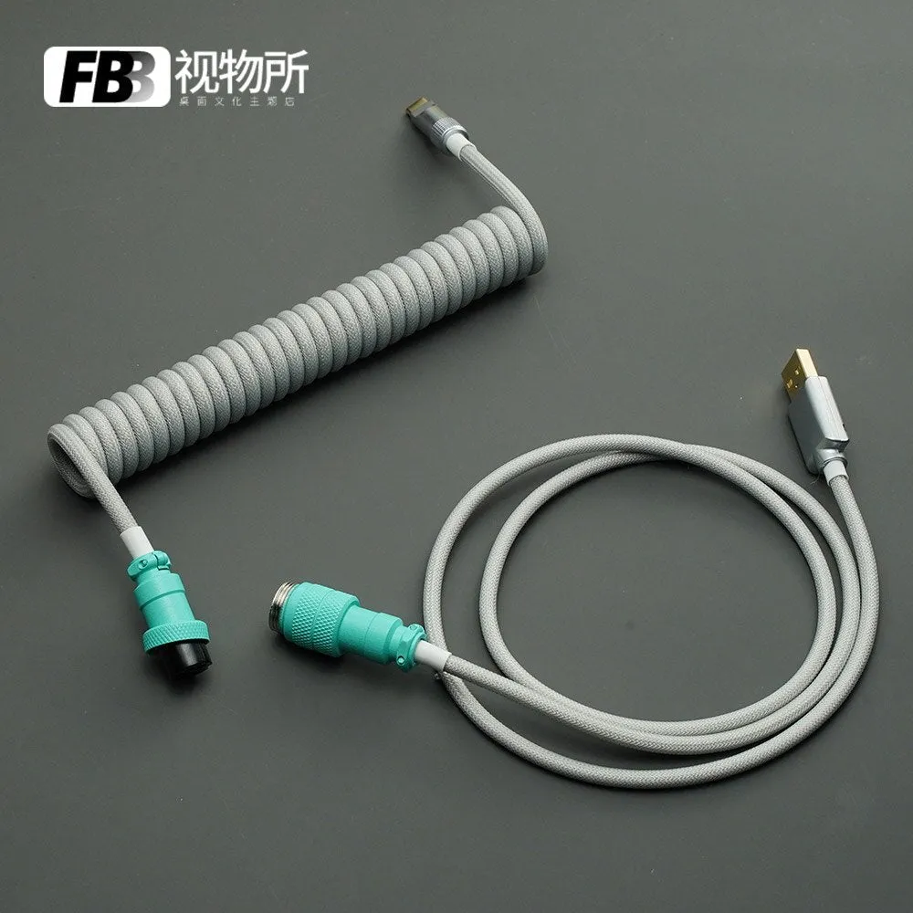 FBB GMK Custom Coiled Type-C Cable