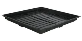 Flo-n-Gro Low Profile Tray 4 ft x 4 ft OD - Black