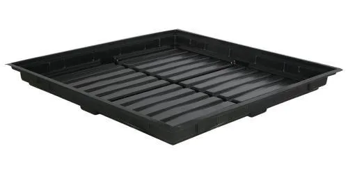 Flo-n-Gro Low Profile Tray 4 ft x 8 ft OD - Black