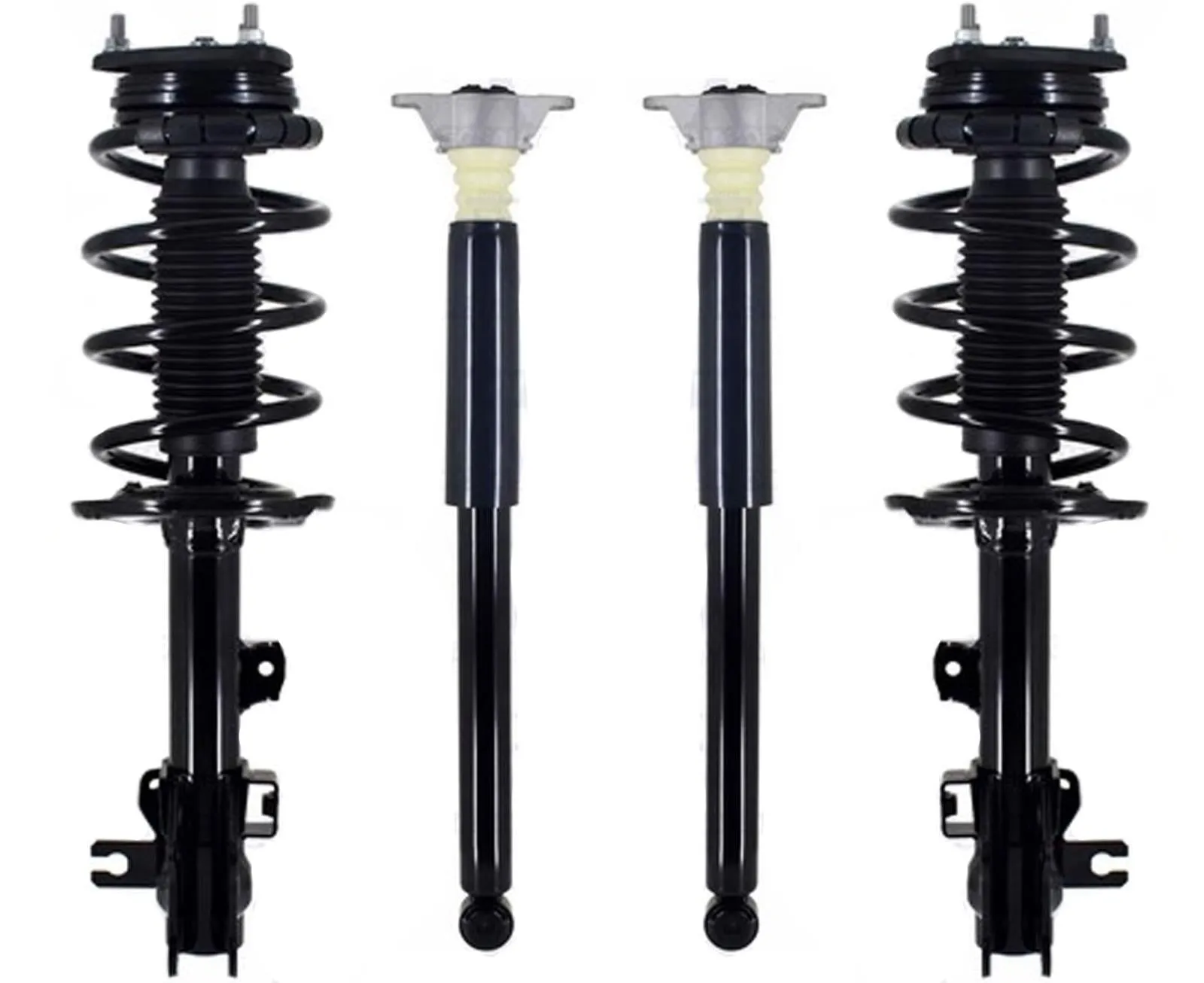 Front Complete Struts W Coil Spring & Rear Complete Shocks For Mazda CX-9 19-21