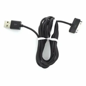 Generic (T9N0Z2EH) USB Charging Cable for 30 Pin Devices - Black