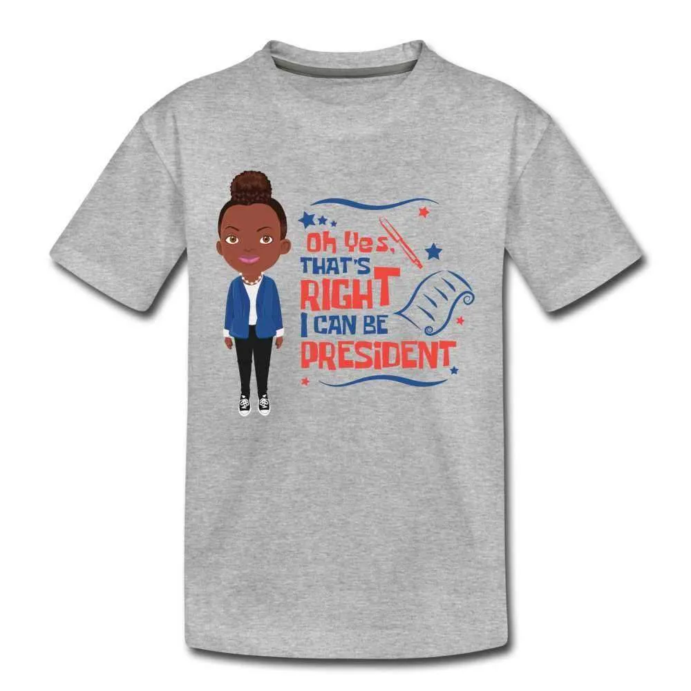 Girl President Toddlers T-shirt