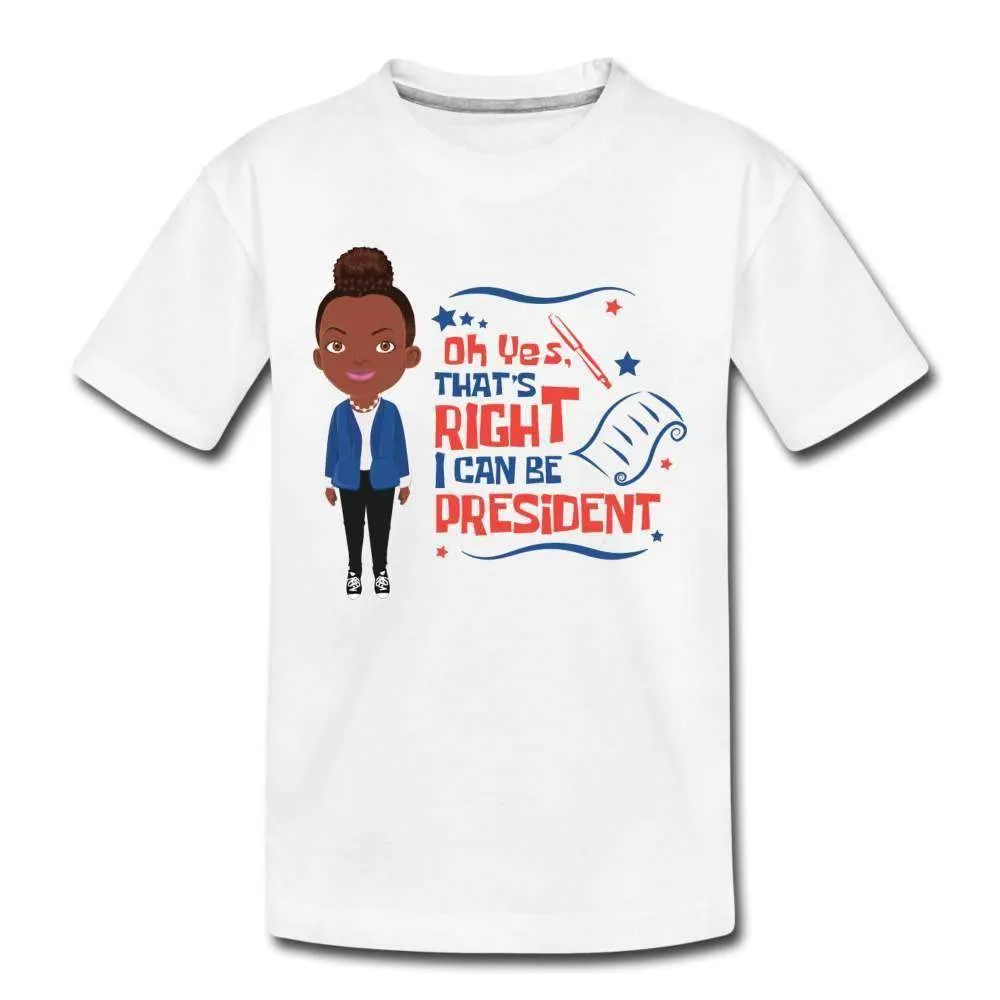 Girl President Toddlers T-shirt