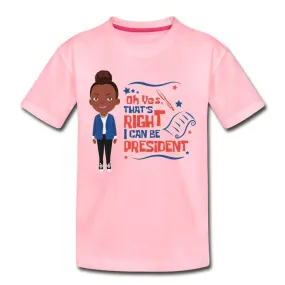 Girl President Toddlers T-shirt