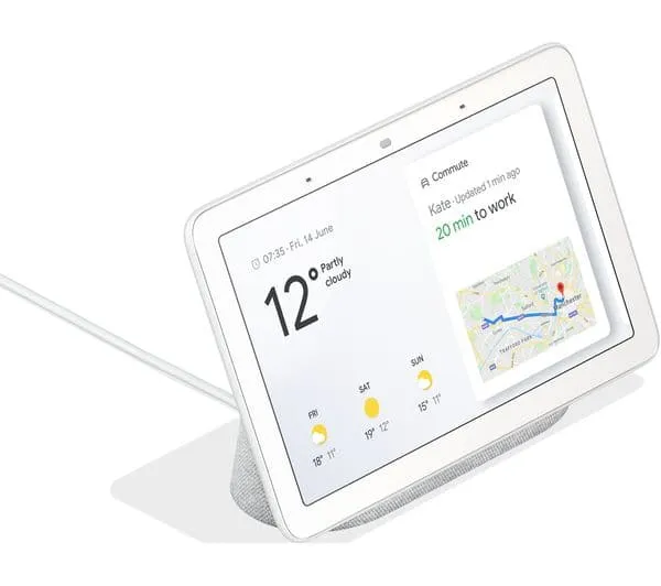 GOOGLE Nest Hub - Chalk | GA00516-GB