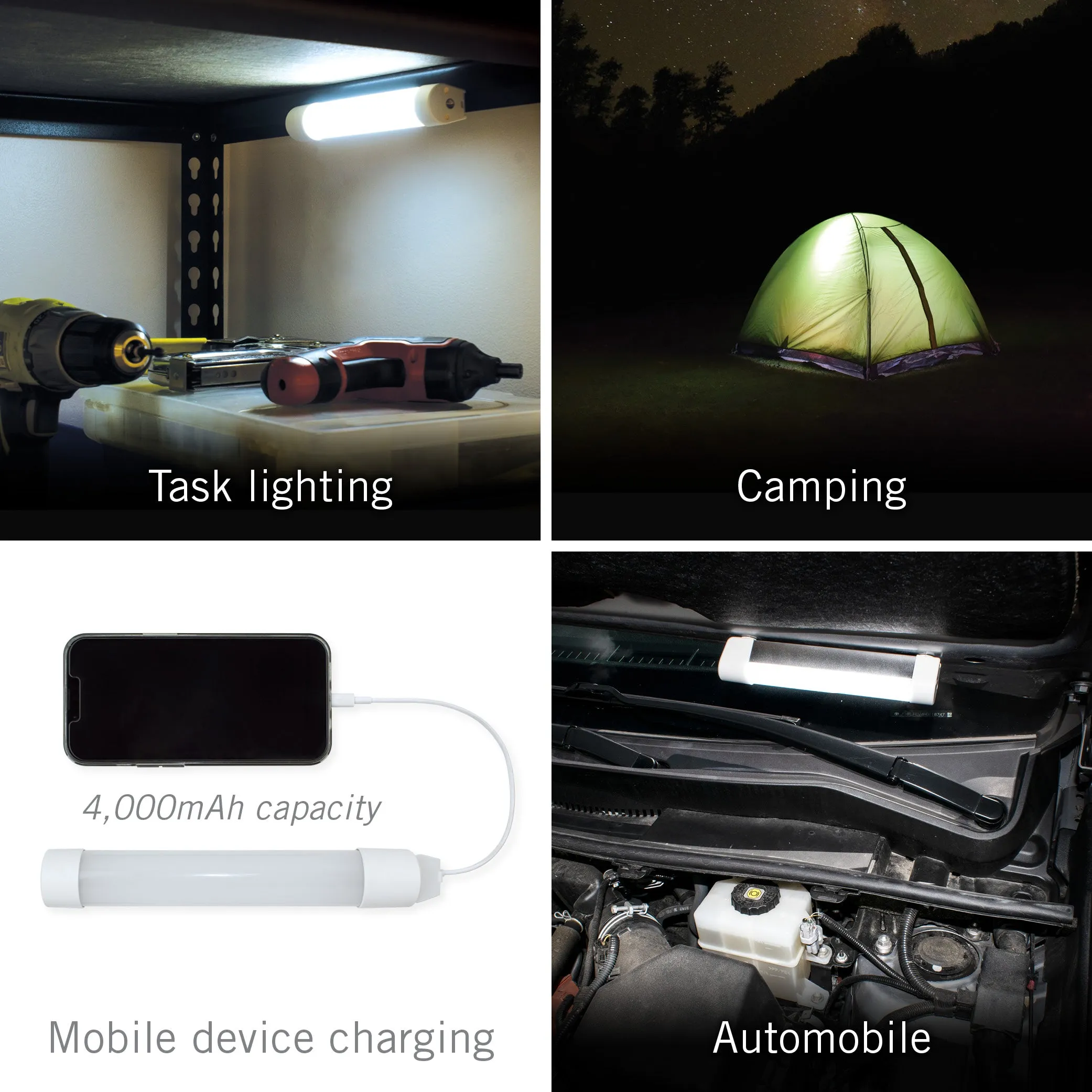 Hands Free Rechargeable LED Flashlight