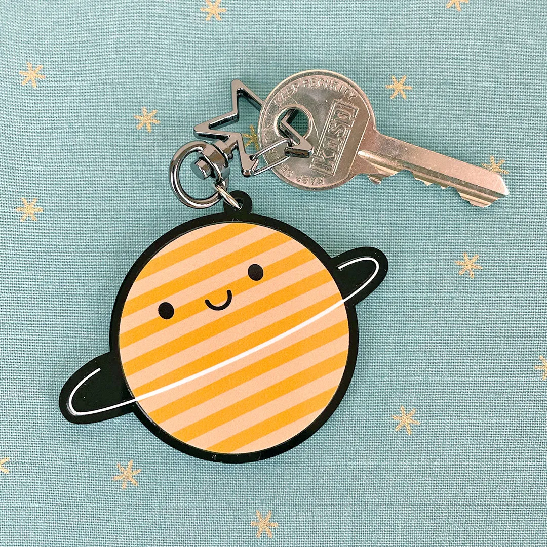 Happy Planet Kawaii Acrylic Keyring