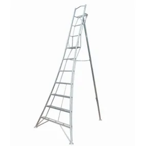 Hasegawa GSU-10AS 10' Platform Tripod Ladder 300 lbs Capacity