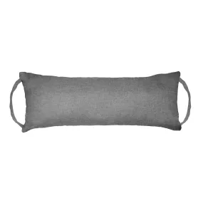 Hayden Grey Rocker Back Extender Pillow - Headrest Pillow