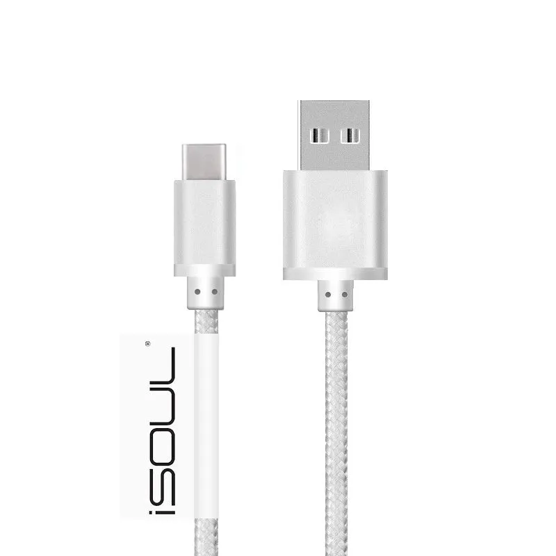 Heavy Duty Braided USB Type C 3.0 Data Sync Charger Charging Cable