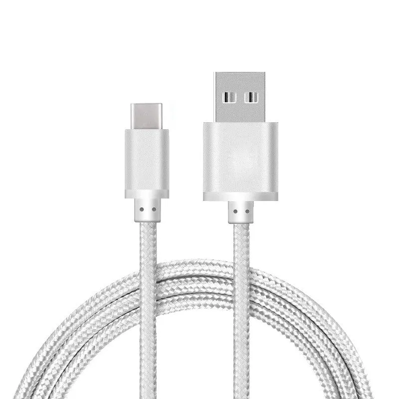 Heavy Duty Braided USB Type C 3.0 Data Sync Charger Charging Cable