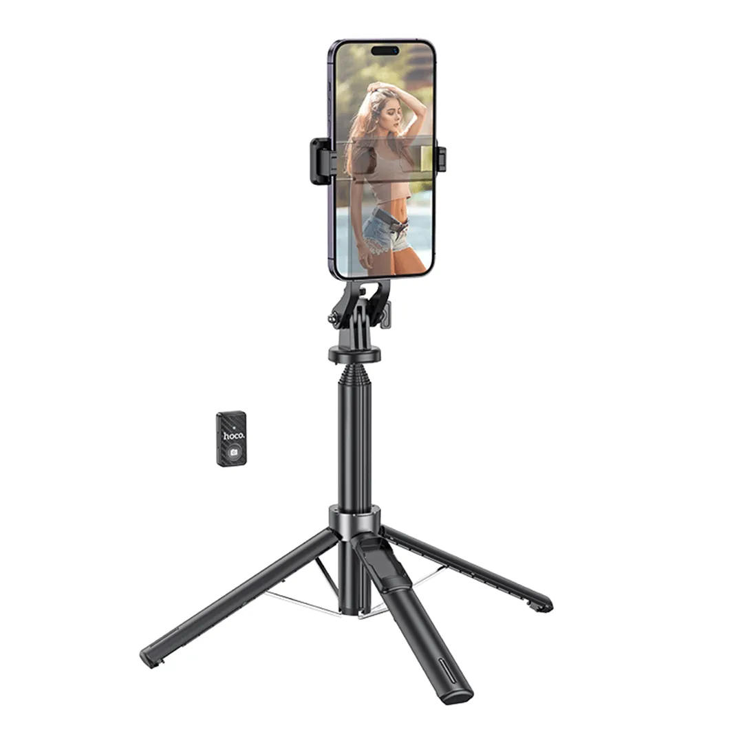 HOCO 2-in-1 Quadropod Selfie Stick with Remote Control