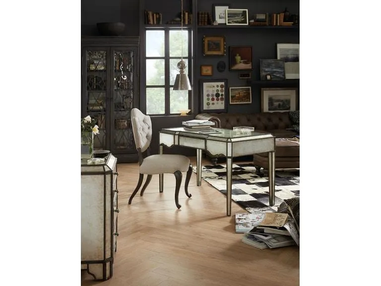 Home Office Arabella Mirrored Writing Desk