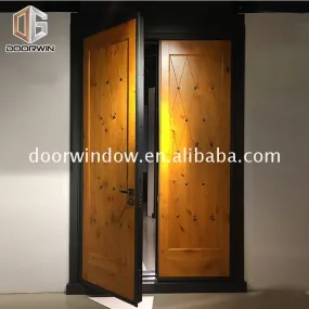 Hot selling security door frame parts cost residential doors