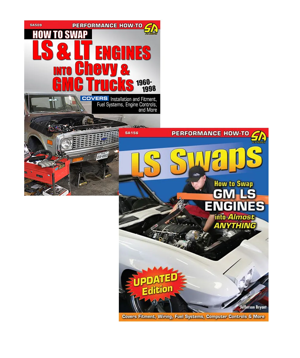 How to Swap LS & LT Engines (2 Book Set)