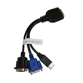 HPE 36pin Serial/USB/VGA Dongle Cord Kit | 676277-B21