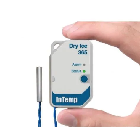 InTemp CX603 Bluetooth 365 Day Multi-Use Dry Ice Temperature Data Logger