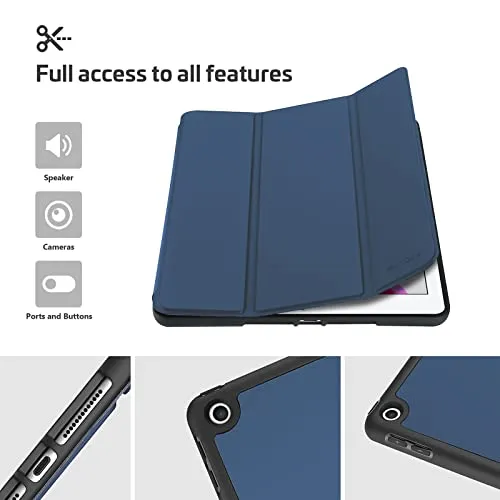 iPad 10.2" 7th Gen/ 8th Gen/ 9th Gen Soft TPU Case with Pencil Holder | ProCase