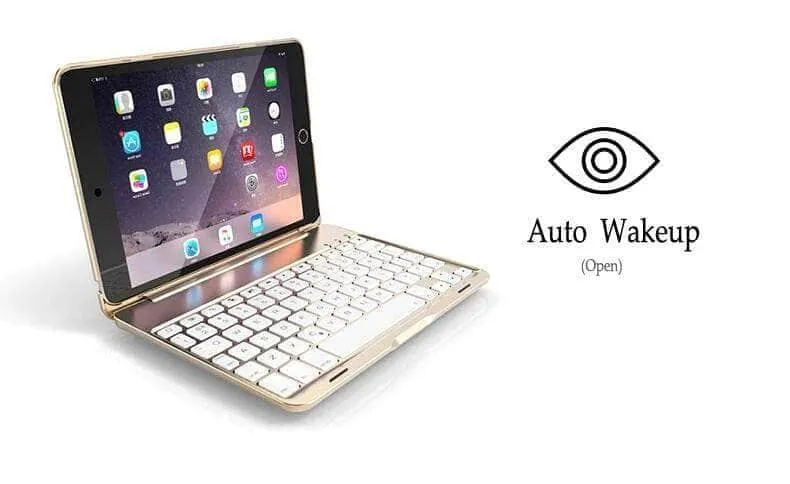 iPad Air 4 10.9 2020 Touchpad Backlit Wireless Bluetooth Pen Holder Keyboard Case