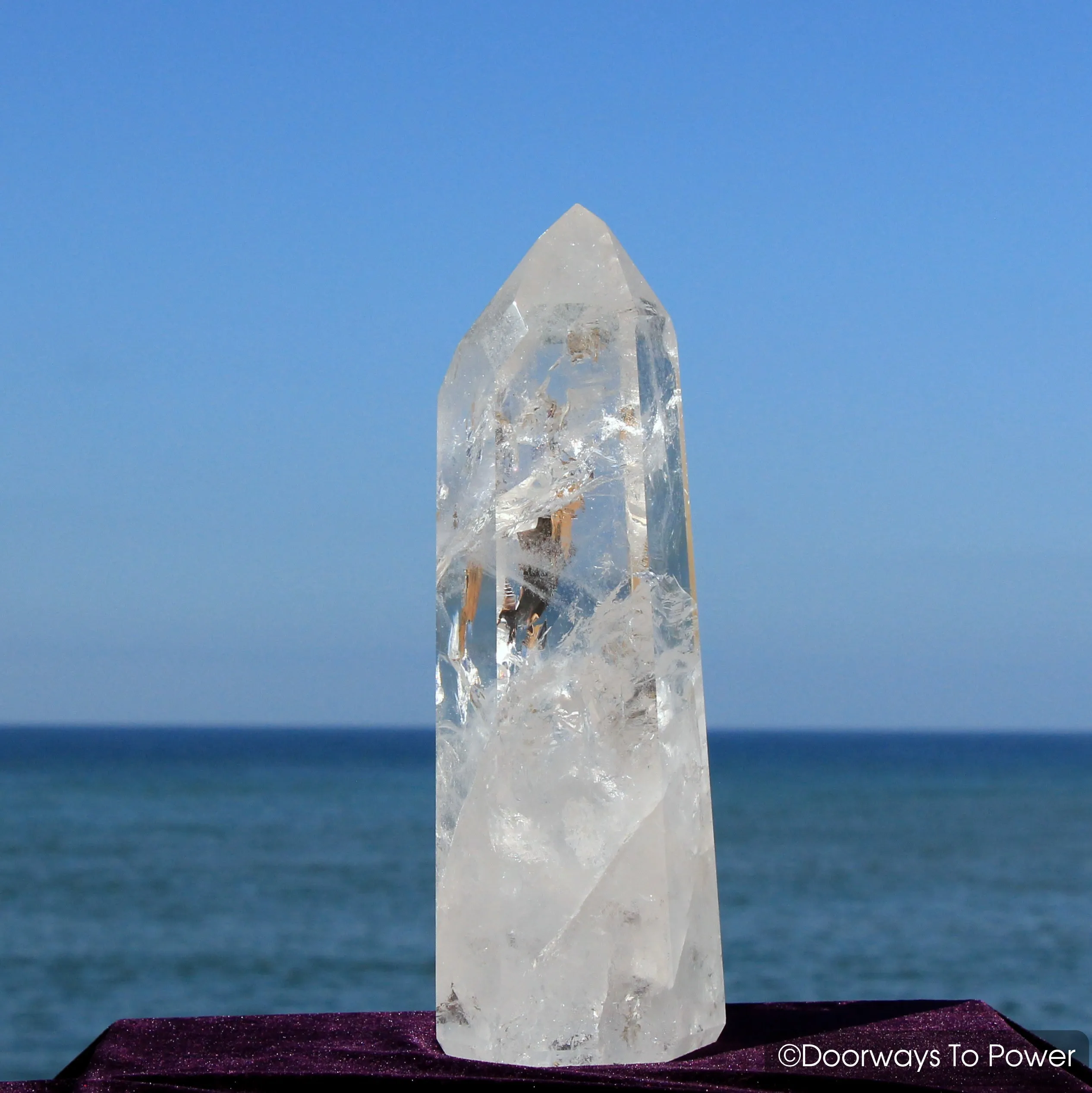 John of God Quartz Devic Temple Casa Crystal Tower 'Power Healer' A    