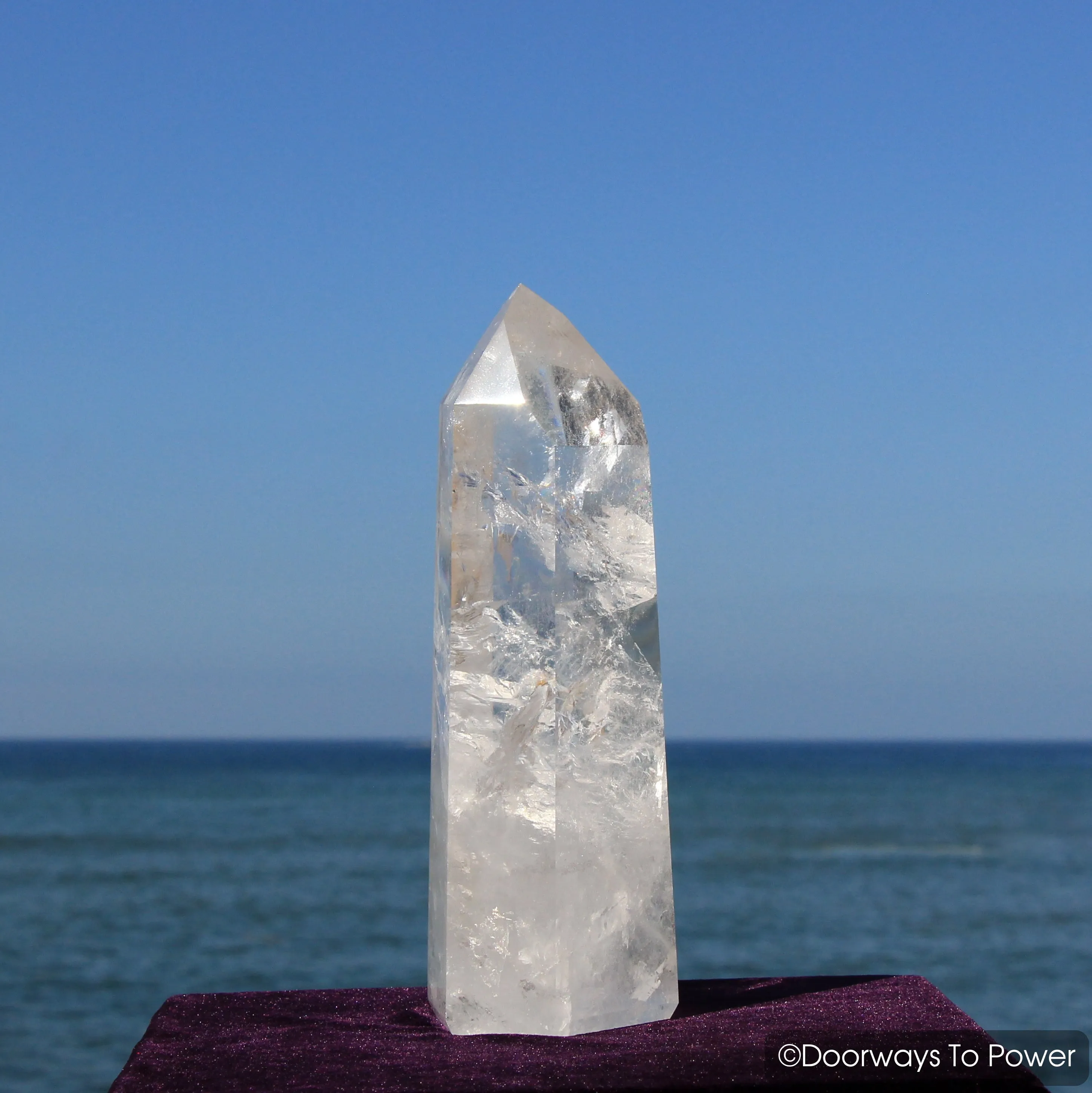 John of God Quartz Devic Temple Casa Crystal Tower 'Power Healer' A    