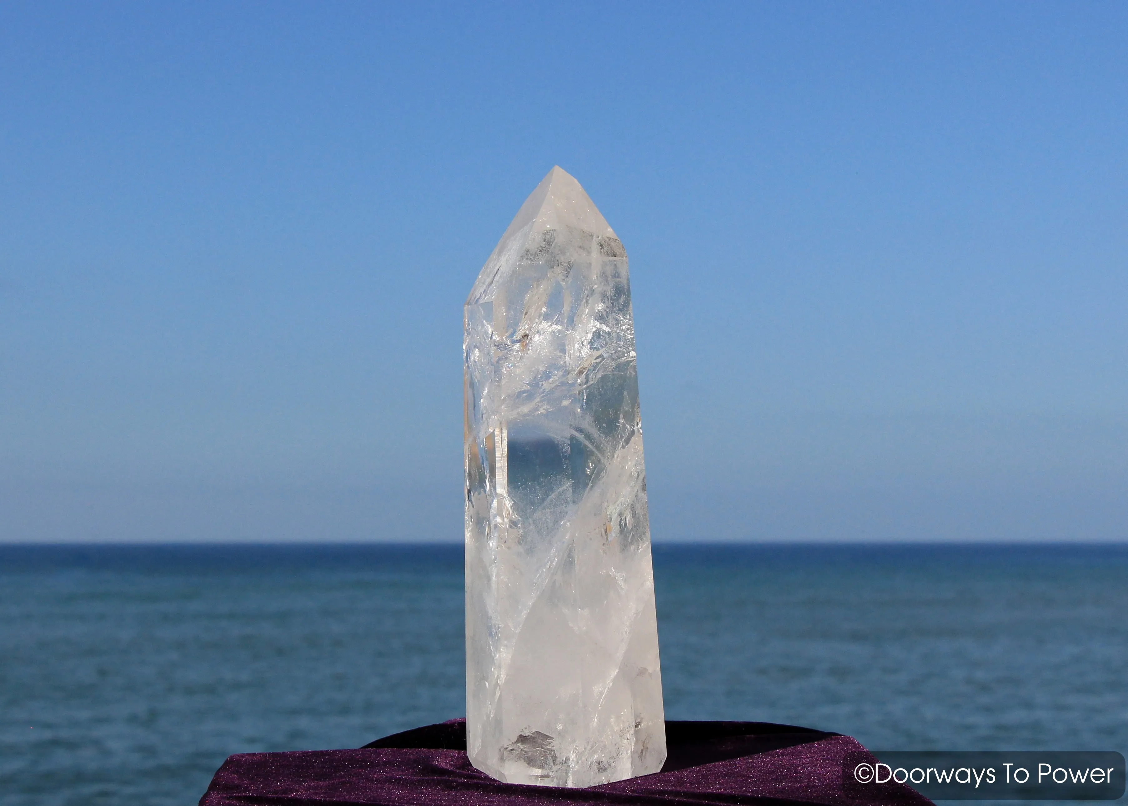 John of God Quartz Devic Temple Casa Crystal Tower 'Power Healer' A    