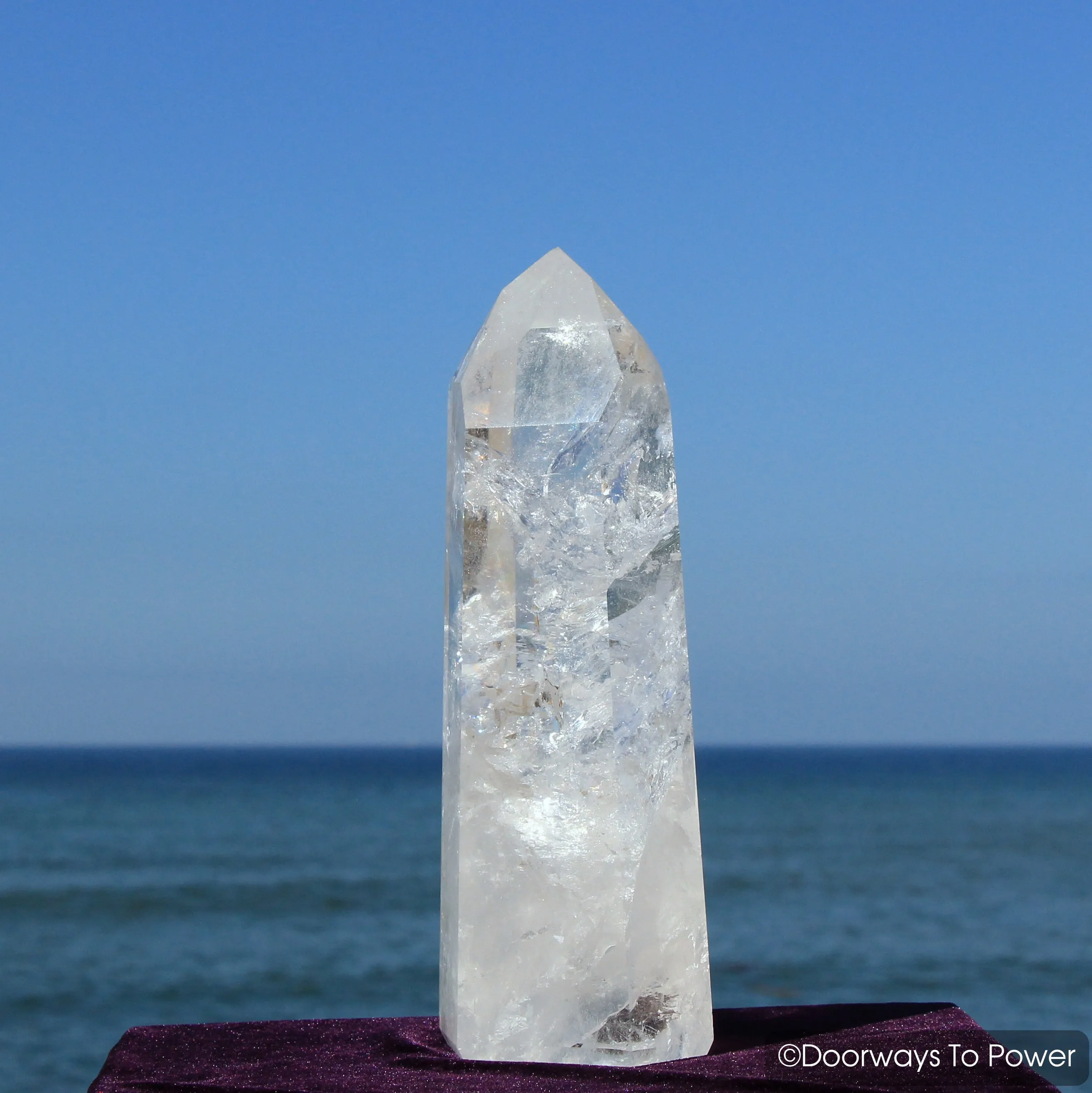 John of God Quartz Devic Temple Casa Crystal Tower 'Power Healer' A    