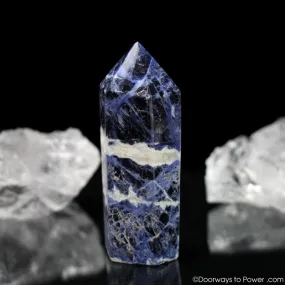 John of God Sodalite Generator Point Casa Energy Crystal (Rare)