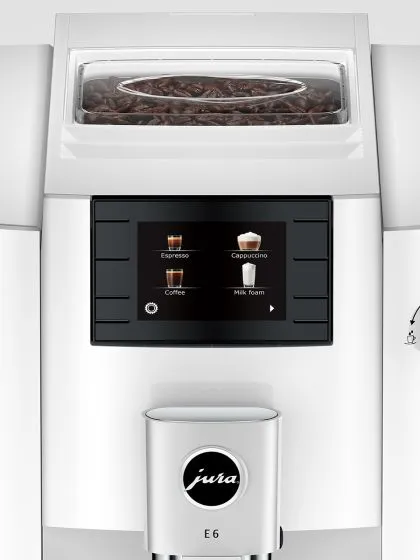 Jura E6 Piano White