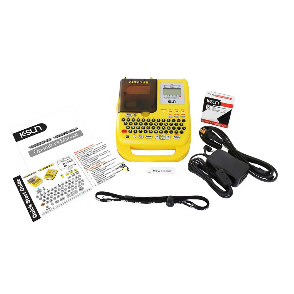 K-Sun LABELShop BEE3-EZ Shrink Tube & Label Printer