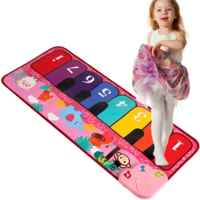 Kids Piano Mat Electronic Musical Mat Floor Keyboard Toys Gift for Boys Girls