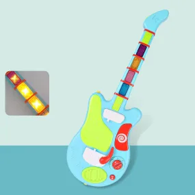 Kids Rockin Guitar Performer with Light & Sound Musical Electronic Instrument Toy Gift