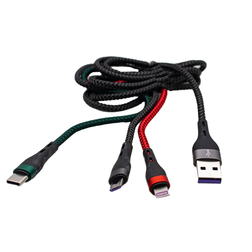 KlGo 3in1 Fast Charging Cable [S-680]