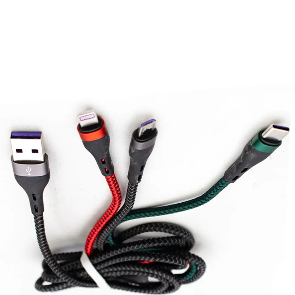 KlGo 3in1 Fast Charging Cable [S-680]