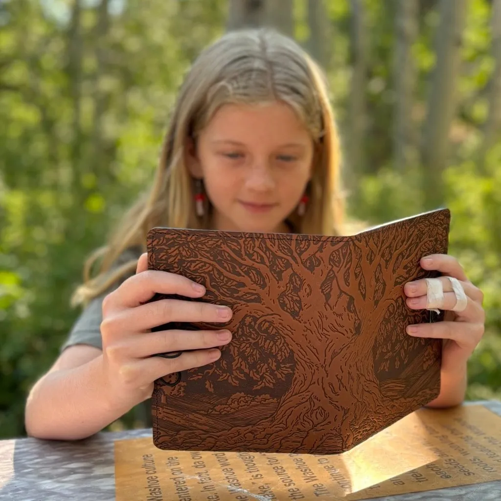 Leather Cover for Kindle e-Readers, Tree of Life