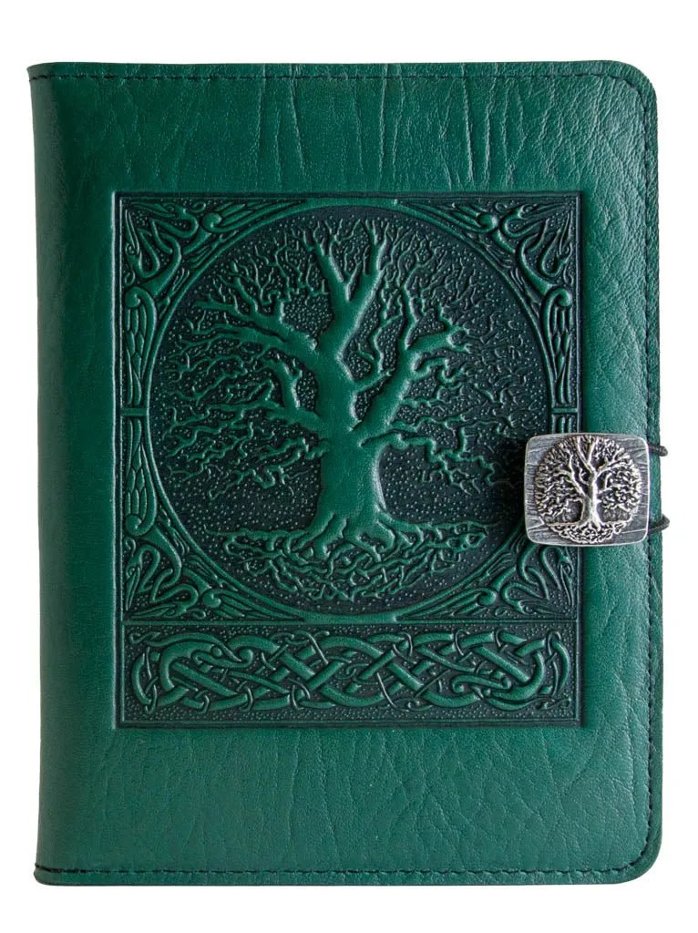 Leather Cover for Kindle e-Readers, World Tree