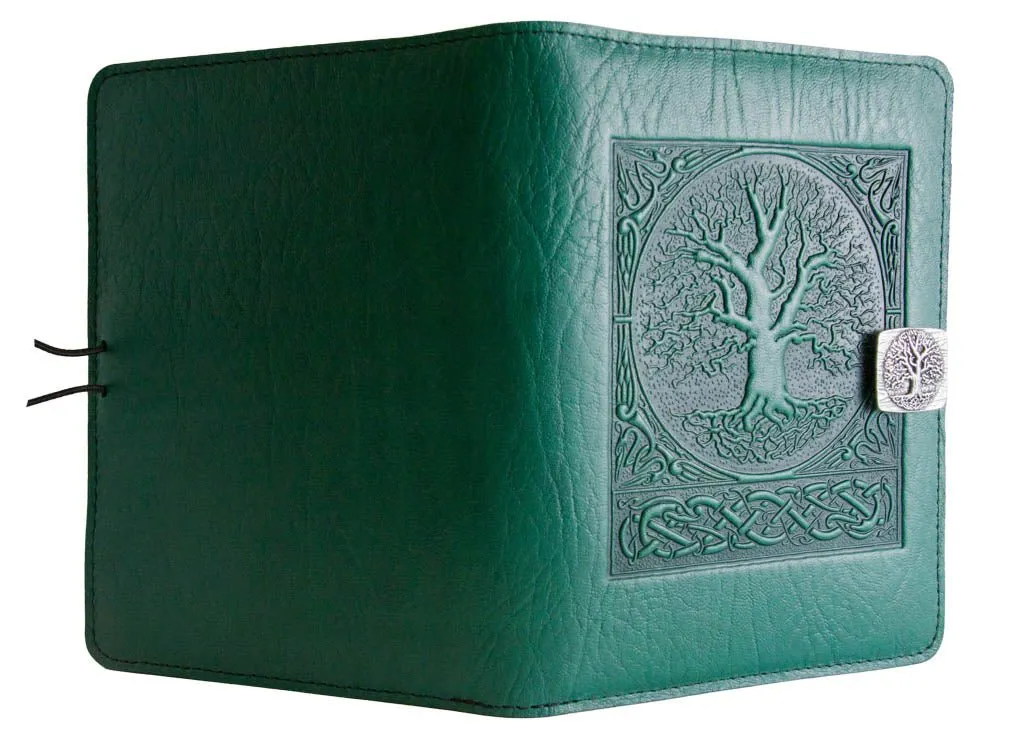 Leather Cover for Kindle e-Readers, World Tree