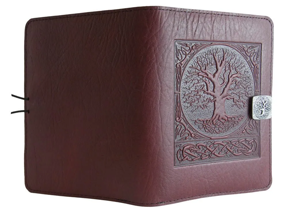 Leather Cover for Kindle e-Readers, World Tree