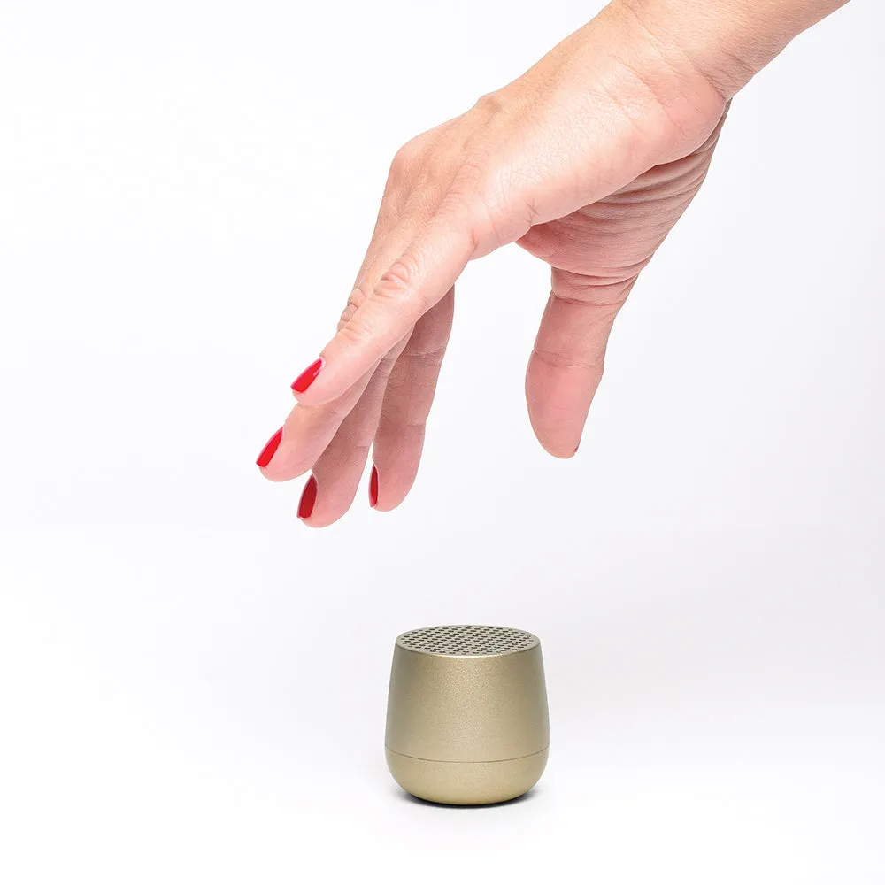 Lexon Mino  Mini Bluetooth Speaker - Gold