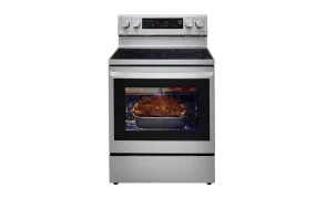 Lg LREL6325F 6.3 cu ft. Smart Wi-Fi Enabled True Convection InstaView® Electric Range with Air Fry