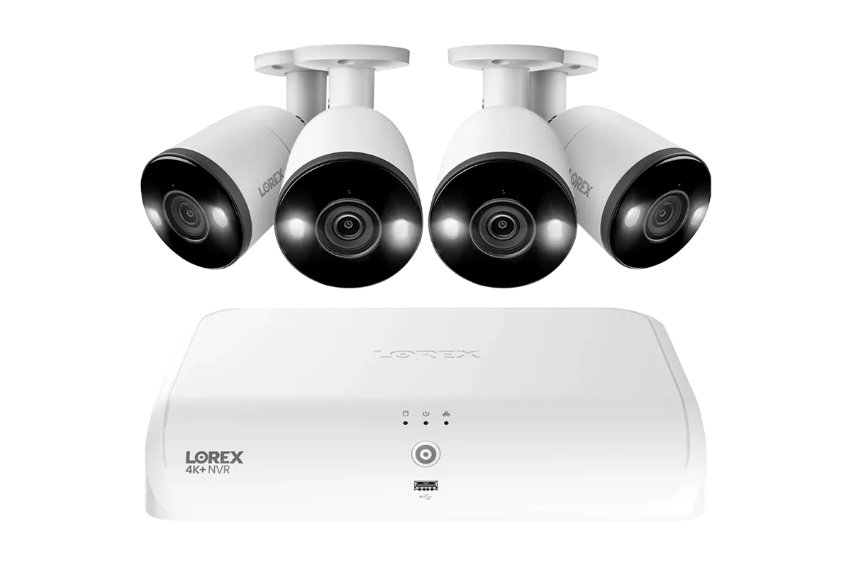 Lorex Fusion Series 4K  16 Channel (8 Wired   8 Fusion Wi-Fi) 2TB Wired System with H13 Wired 4K IP Bullet Cameras