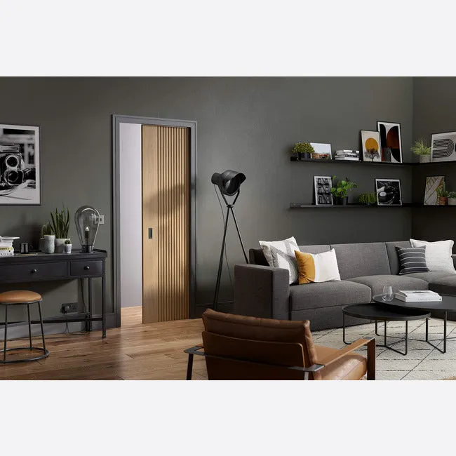 LPD Flusso Pre-Assembled Single Pocket Door Set